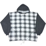 90s Plaid Hoodie - L/XL