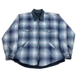 90s Plaid Zip - XL