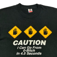 90s Caution - XL